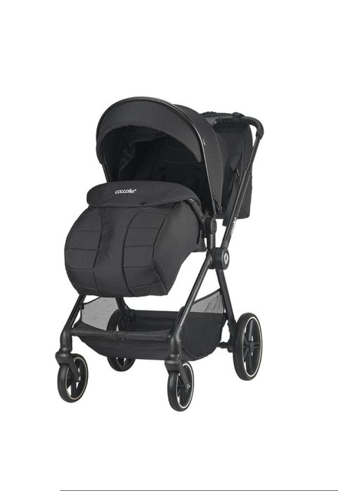 Carucior 3 in 1 Coccolle Lissia cu trei piese distincte, scoica omolog