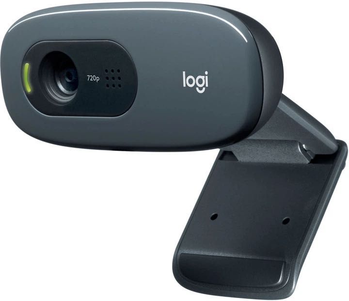 Продавам нова уеб камера Logitech C270 HD – Black (USB)