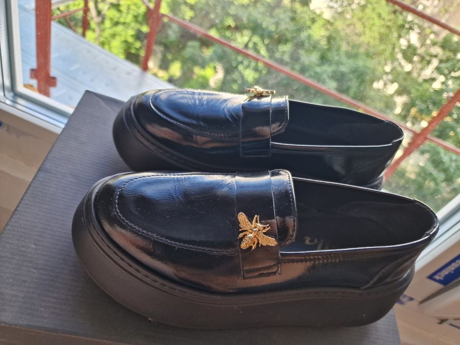 Pantofi din piele - interior/exterior- mărime 34