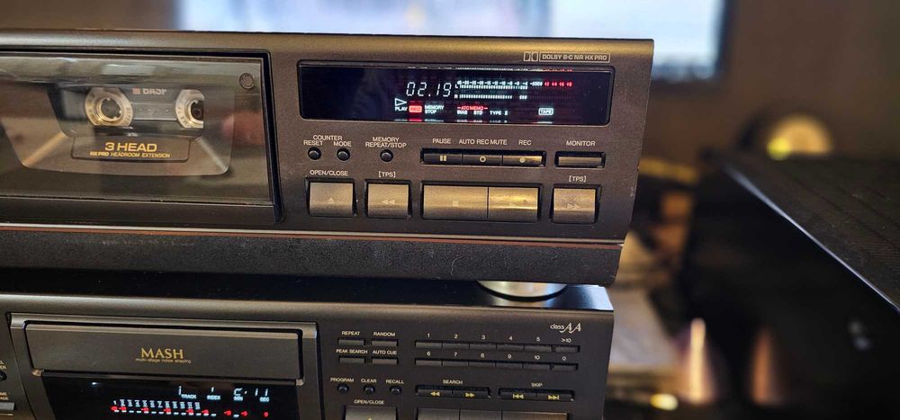 Deck Technics RS-BX646 3 capete, bias reglabil, perfect functional, sau Deck Technics RS-BX501 Autorevers, cu test video!
