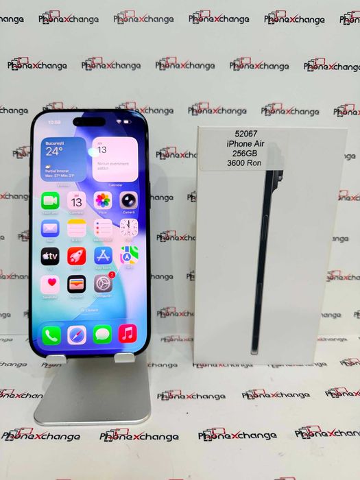 iPhone Air Black Neverlocked 256GB Ca NOU  52067