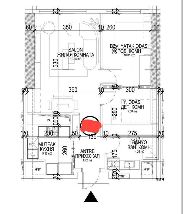Срочно ПРОДАЁТСЯ 2ком квартира на ЖК Nest one вид на Парк 53м2