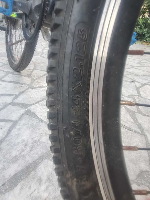 Велосипед със скорости Byox - Versus 24, черно-жълт