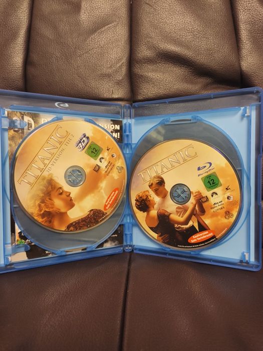 Titanic 3d + 2d blu-ray