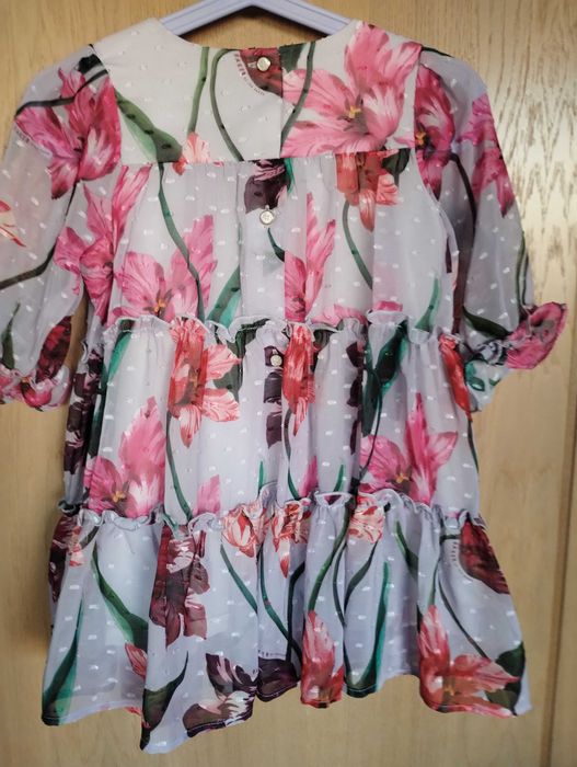 Детска копринена официална рокля на Ted Baker