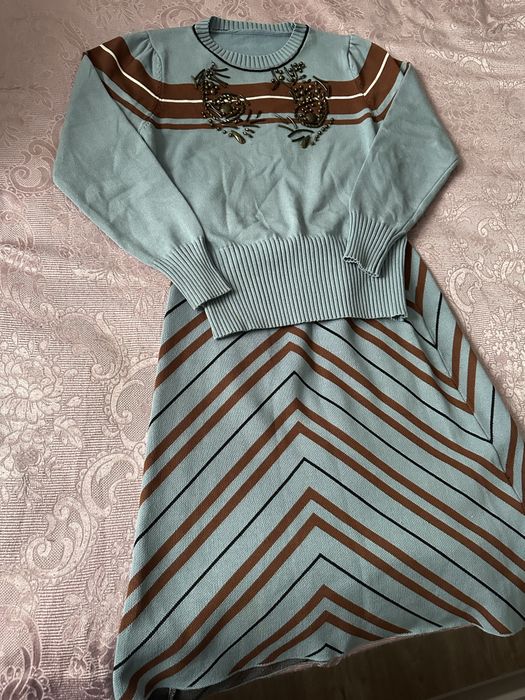 Двойка юбка кофта