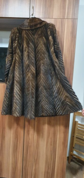 Haină  blană  nurca