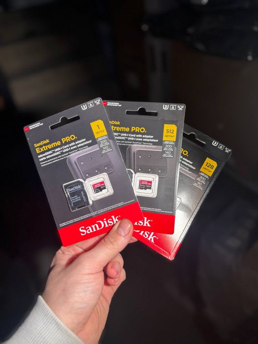 Флешка микро sd samdisk extreme pro microSDXC 1tb