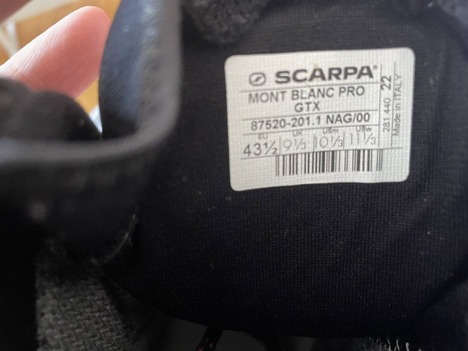 Планински обувки Scarpa