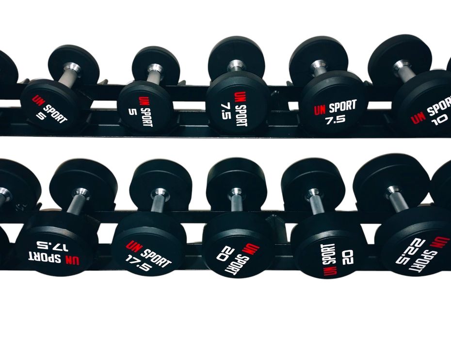 Гантел комплекс Набор гантелей со стойкой 2.5кг до 25кг