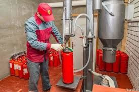 Перезарядка огнетушителей ОП