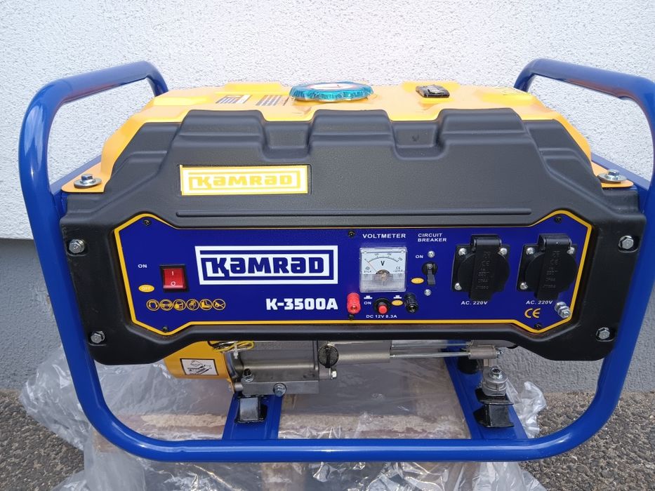 Generator pe benzină, motor 4t,nou