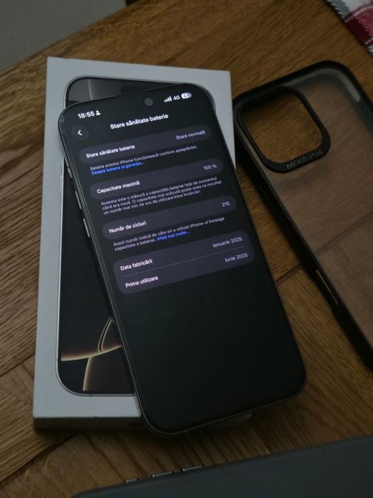 Iphone 16 pro max 256 gb in garantie