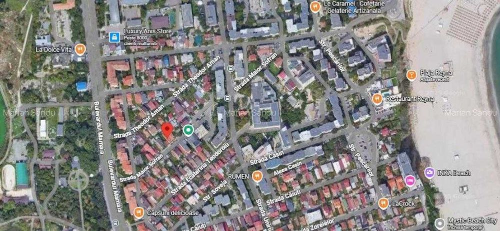 Teren intravilan 1.151 m.p. Constanta- pret 700.000 E Zona Plaja Reyna