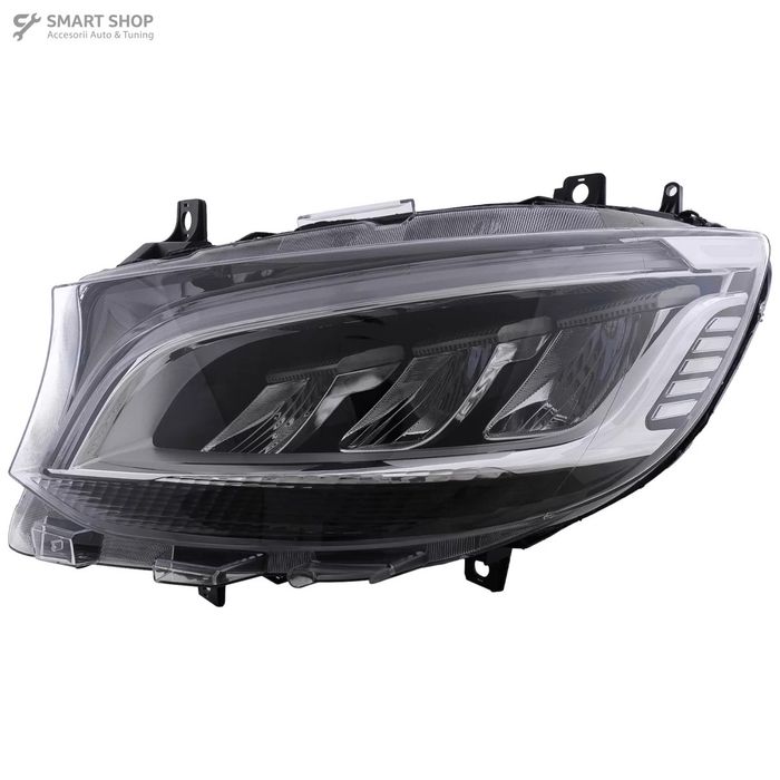 Faruri Full LED Mercedes Sprinter W907 W910 Halogen (2019-2023) Negru