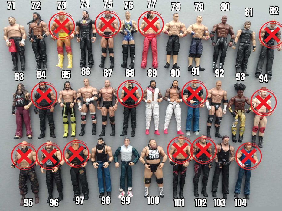 Кечисти Екшън Фигурки WWE Pro-Wrestling Кеч Играчки John Cena 3/3