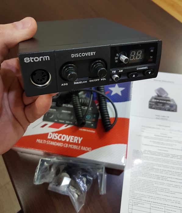 Statie radio CB - Storm DISCOVERY 3 (EXPORT) 4-10-25W * noua/garantie