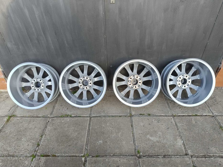 ОРИГИНАЛНИ джанти 17 ' цола 5x112 MERCEDES BENZ / МЕРЦЕДЕС 7,5J ET40 + датчици