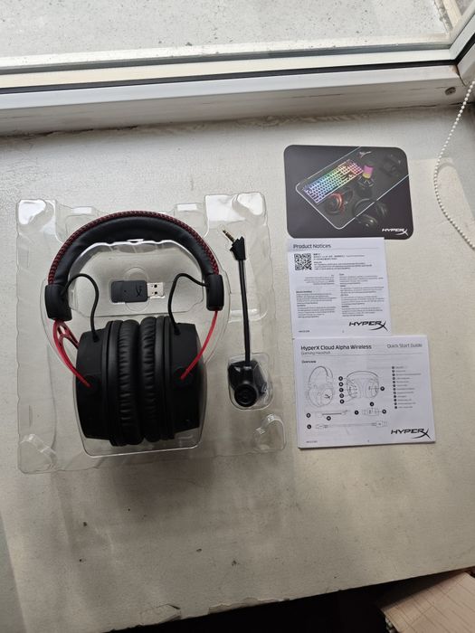 Игровая гарнитура HyperX Cloud Alpha Wireless