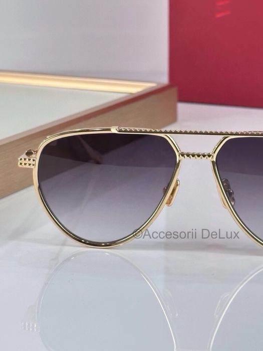 Ochelari de Soare Valentino Garavani V - Stud II 3D Aviator Frame Noi Full Box [Verificare Colet] Gold