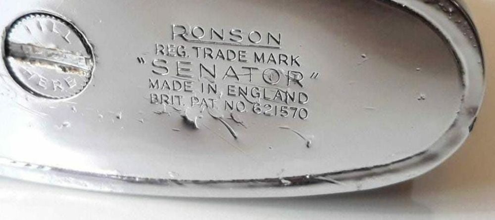 Veche Bricheta Ronson Senator de birou masa, anii 50