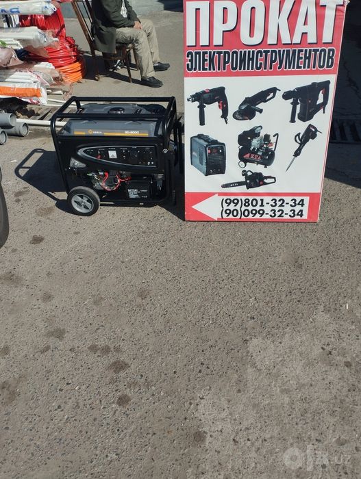 Dvijok Dvigatel (Generator) ijarasi – 3 kW, 5 kW va 7 kW 9.5 kW |