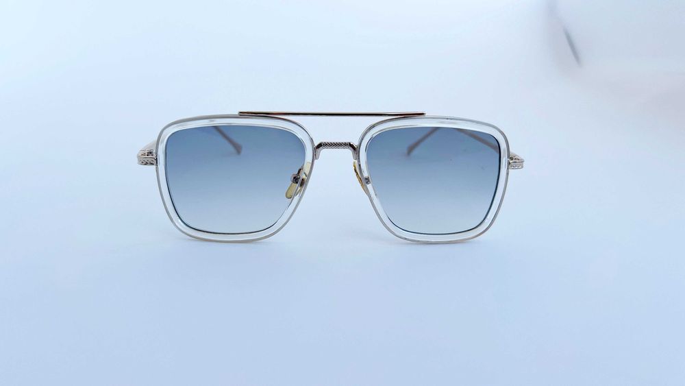Ochelari de soare Dita Flight - Rama aurie Lentile gri degrade