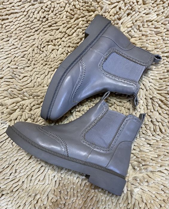 Кожаные ботинки Челси