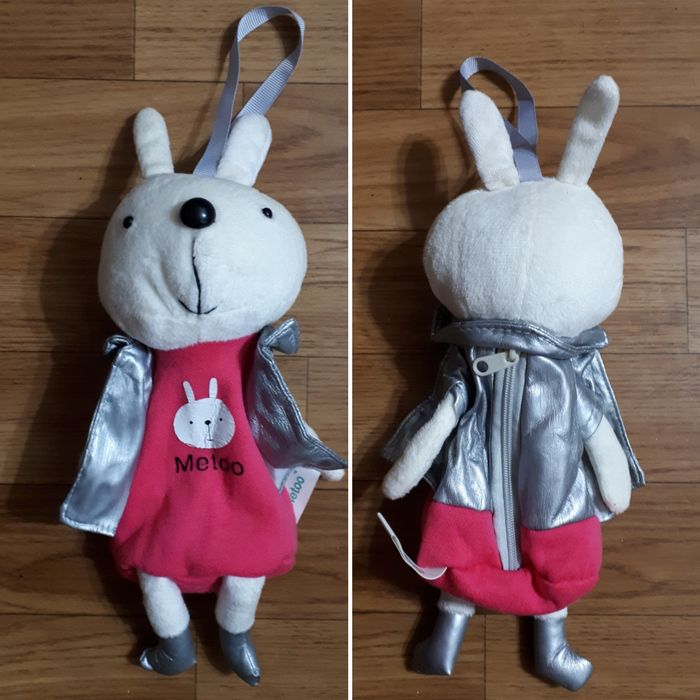 Игрушка мягкая "Зайчик-кошелек"