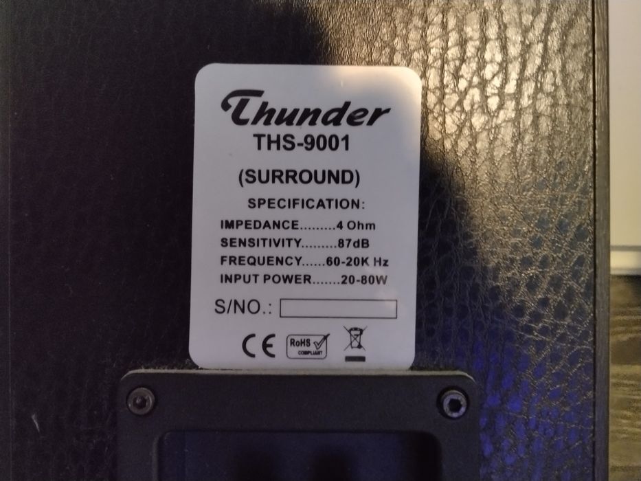 Много яки хай-фи тонколони тъндър 2х80 вата