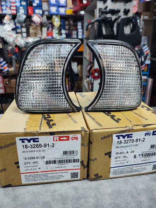 BMW E34 поворотники TYC made in