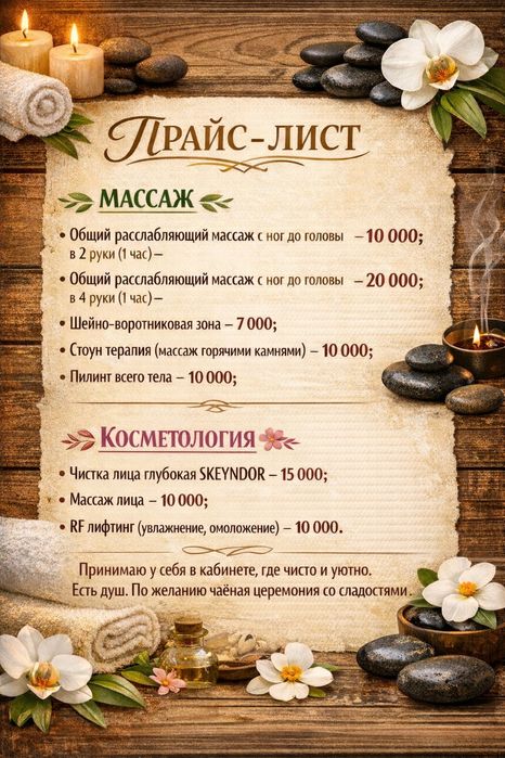 Массаж профессиональный