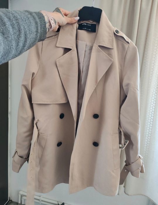 Trench  crem   Sinsay