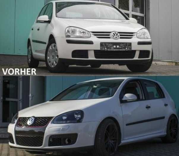 Фарове голф 5 тъмни кристални нови тунинг ГТИ стил  TYC GTI GOLF 5
