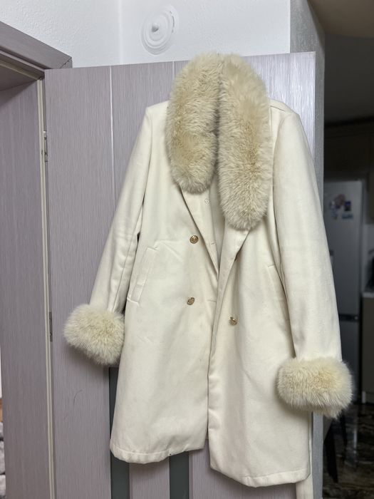 Дамско палто с пух