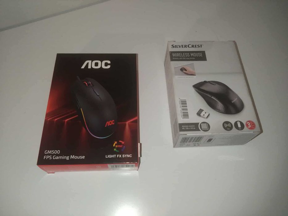 Set 2 mouse-uri wireless-noi-sigilate