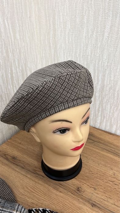 Теплые беретки на осень СКИДКА!