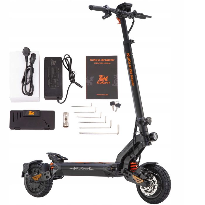 SIGILATA Noua‼️G2 Master Kukirin 2026‼️Dual Motor 2000W 70+ Km/h, Autonomie pana la 60Km, Suspensii Hidraulice