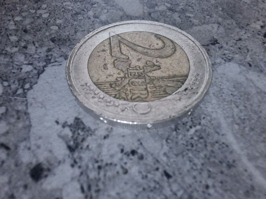 Moneda 2 euro Dante Alighieri