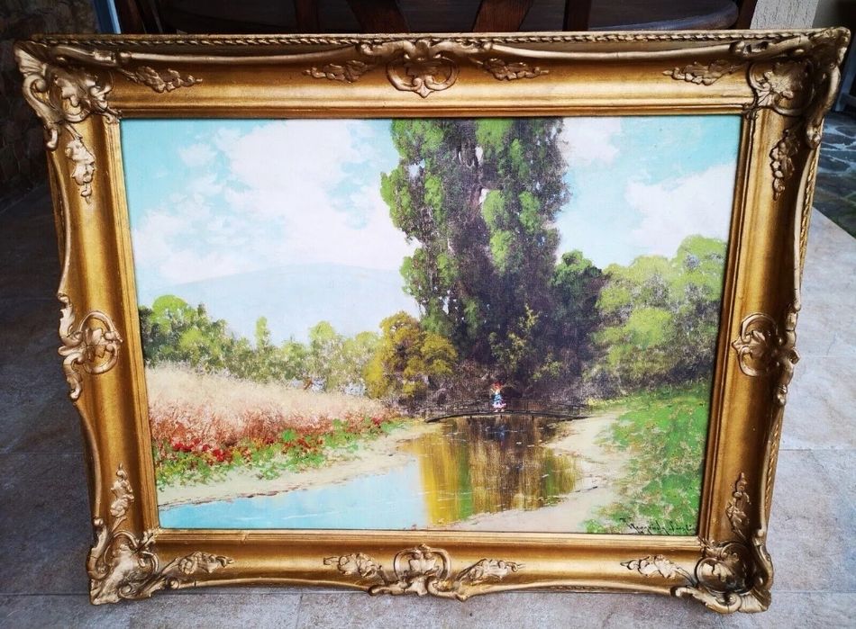 Tablou Laszlo Neogrady si Antal  Neogrady