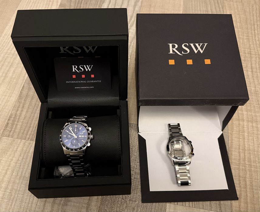 Швейцарски часовник RSW rswa 130-ss-9 с Valjoux 7750