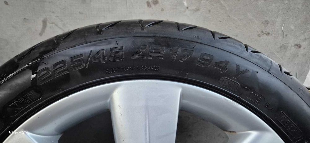 5x112 17" Джанти със летни гуми на един сезон