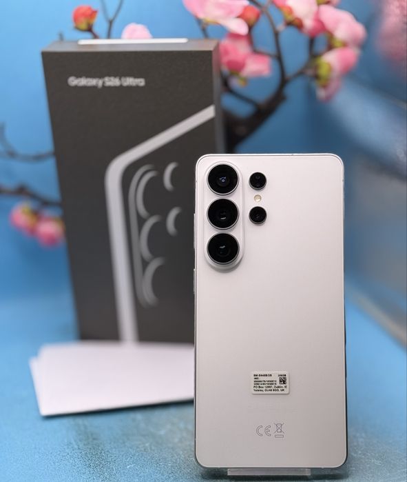 ГАРАНЦИОНЕН!!! Samsung Galaxy S26 Ultra, 12GB RAM, 256GB, 5G, White