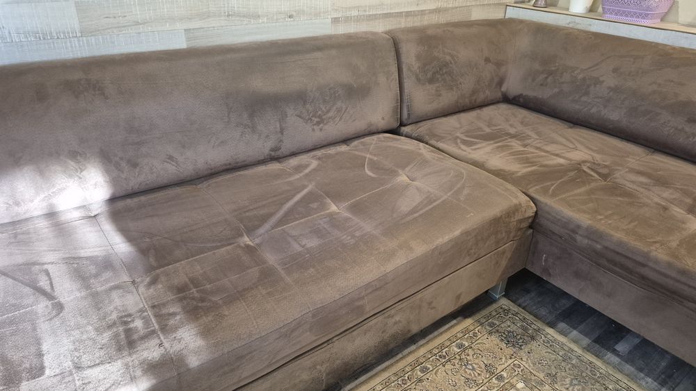 Профавам запазен ъглов диван 2.10 на 300 см става на спалня