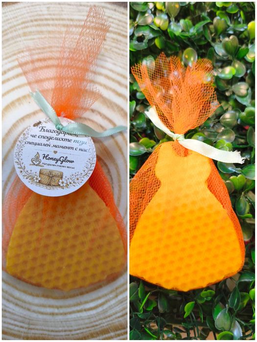 Подаръчета за гости за всеки повод  от натурален пчелен восък