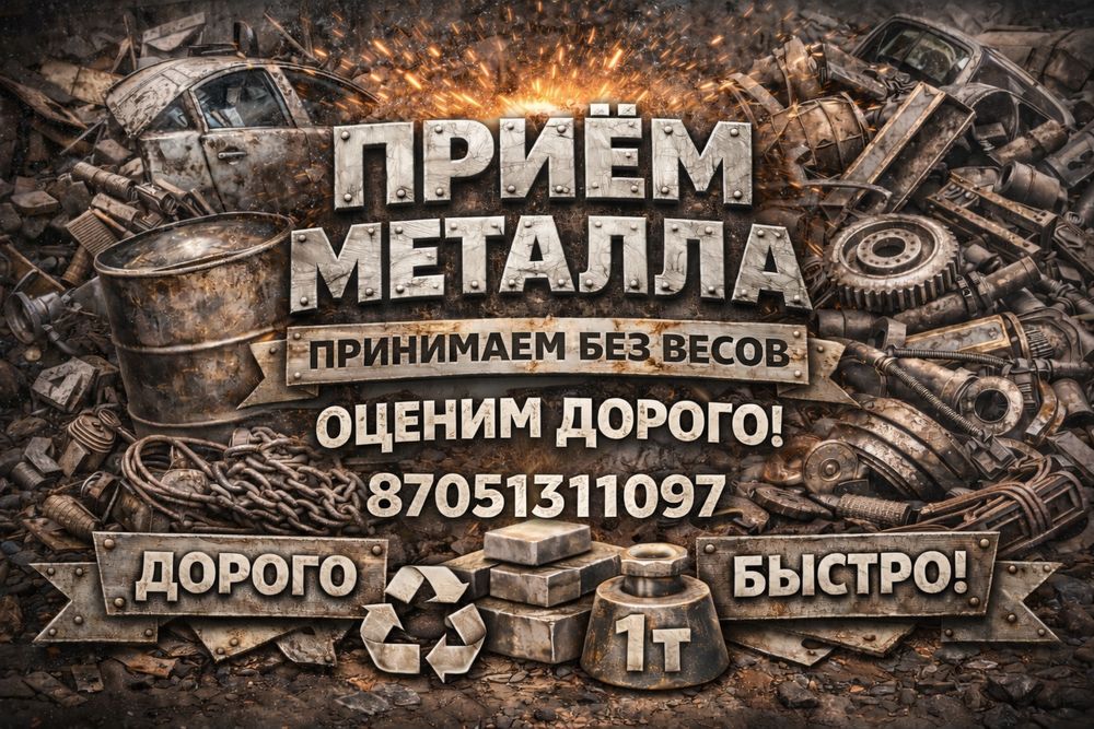 Прием металл Талгар самовывоз