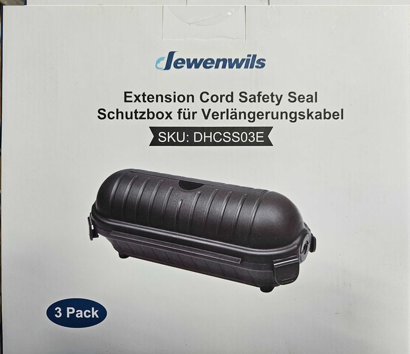 Защитна кутия за удължители Dewenwils – 3 броя в комплект