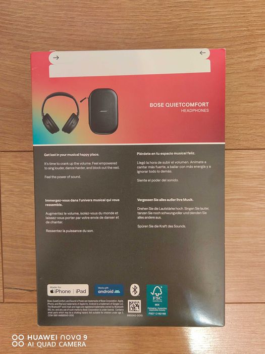 Căști Bose quietcomfort nou sigilate