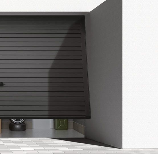 Гаражни врати тип летящо крило Новоферм