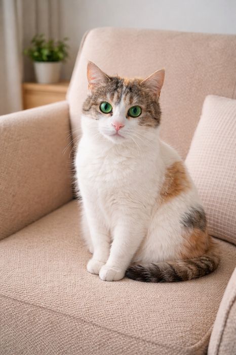 Кошка ТАСЯ ищет семью. Стерилизованв